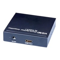 HDMI / AV - HDMI 2 Ports Splitter Amplifier by Cat5 x1