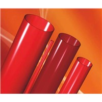Infrared Ruby Quartz Tube