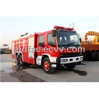 Isuzu Double Axle Foam Fire Truck