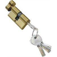 Knob Brass Cylinder Lock