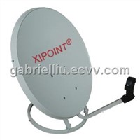 Ku Band Offset satellite dish antenna