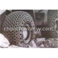 Loader tyre protection chain