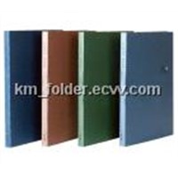 Metallic color clear book