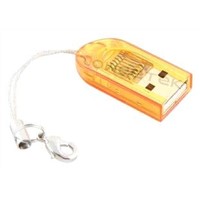 Mini USB 2.0 T-Flash / Micro SD Card Reader (ZW-11003)
