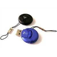 Mini USB T-Flash / Micro SD Card Reader (ZW-11037)