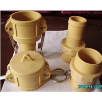 Nylon camlock coupling