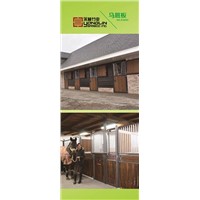 Outdoor Bamboo Horse Stable Plank