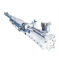 PE plastic pipe production line
