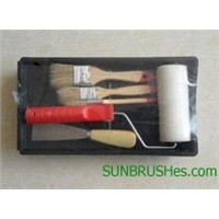 Paint roller brush set, foam roller set, sponge roller set, painting kit