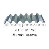 Produce YX35-125-750 Steel deck floor forming machine