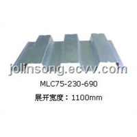 Produce YX75-230-690 Steel Deck Floor Plate