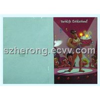 Re-Corded LED Flashing Greeting Card for Best Birthday Gift