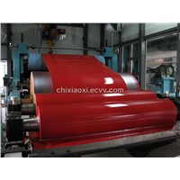 Red pvc film lamination steel plate for home appliance