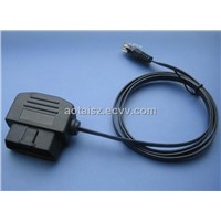 Right Angle OBD flat cable