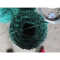 SWG 8 - 17 PVC Coated Barbed Wire Rolls