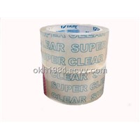 Super clear packing tape