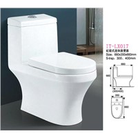 Toilet,ceramic Toilet,siphonic one piece ceramic toilet
