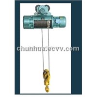 Ton CD  MD double speed trolley wire rope electric cable hoist
