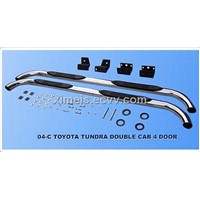 Toyota stainless steel nerf side bar