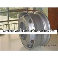 Tubeless Steel Wheel Rim (22.5x8.25)