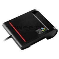 USB ID - Single Contact Smart Card Reader  Support ATM / CAC Card &amp;amp; other IC Cards(ZW-12026-2-Black)