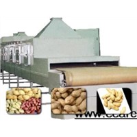 belt type roasted nuts microwave drying machine