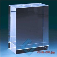 blank crystal cube -CC-BL-003