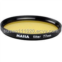 camera filter 77mm yellow color filter