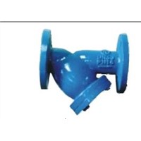 cast ductile iron valve,y-strainer valve,design:bs2080,bolt cover,