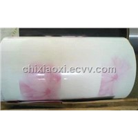 color pattern pvc film lamination steel coil for refrigerator