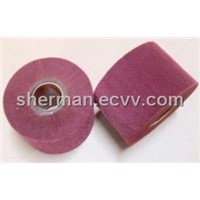 fabric polishing flap wheel for removing sharp edge