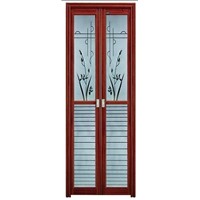 fashionable french door measuring 700*2000mm made of aluminum alloy material