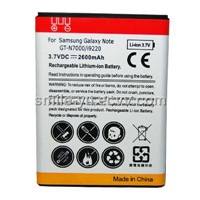 for Samsung Galaxy Note Gt-N7000 I9220 Battery Replacement 2600mAh