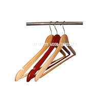 general solid wood hangers for shirt & pants
