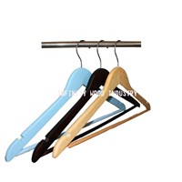 general solid wood hangers for shirts & pants