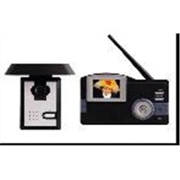 hot selling 2.4  inch wireless villa intercom system