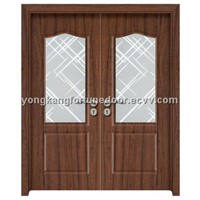 wood entrance bifold doors