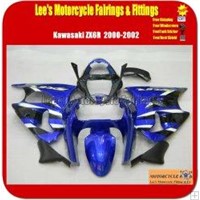 kawasaki Ninja ZX6R 2000-2002 Blue Motorcycle Fairing