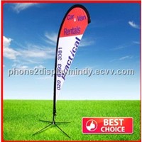 outdoor beach flag
