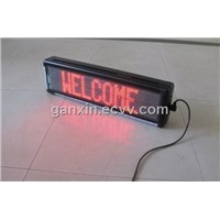 red time temperature message high brightness led display