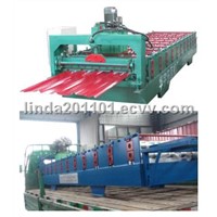 roof panel roll forming machine
