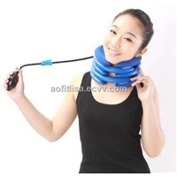 inflatable neck traction in rubber material