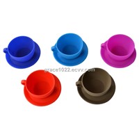 silicone coffee cup