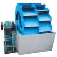 wheeled sand washing machine