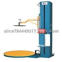 with top press automatic pallet stretch wrapping machine