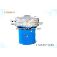 rotary vibrating screen for PVC powder