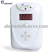 Gas leakage detector with displayer for home use