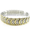 NEW Women's Stainless Steel Magnetic Bracelet (2 Tone) ,china supplier