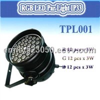 3Wx36pcsHigh Power LED Par  light  RGB TPL001