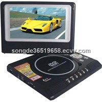 7inch portable dvd player with swivel